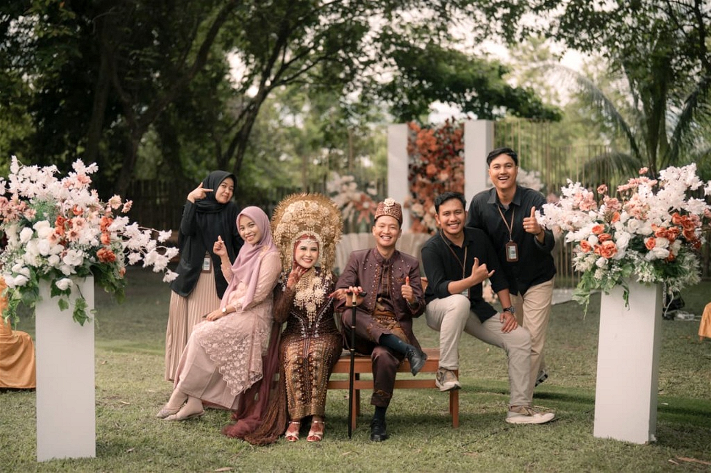 Intimate Outdoor Wedding Rida & Arfin